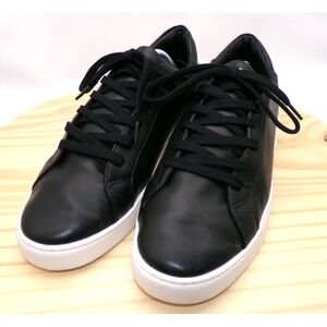 Thousand Fell Leather Court Shoes Sneakers‎ Mens Black Size 11 Lace Up